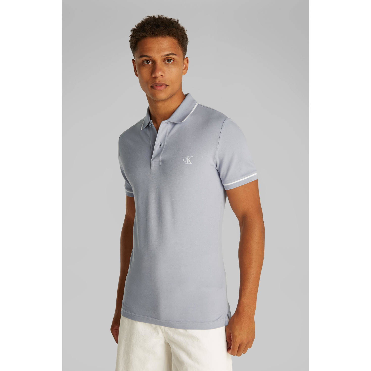 Calvin Klein Poloshirt TIPPING SLIM POLO