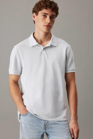 regular fit polo lichtblauw