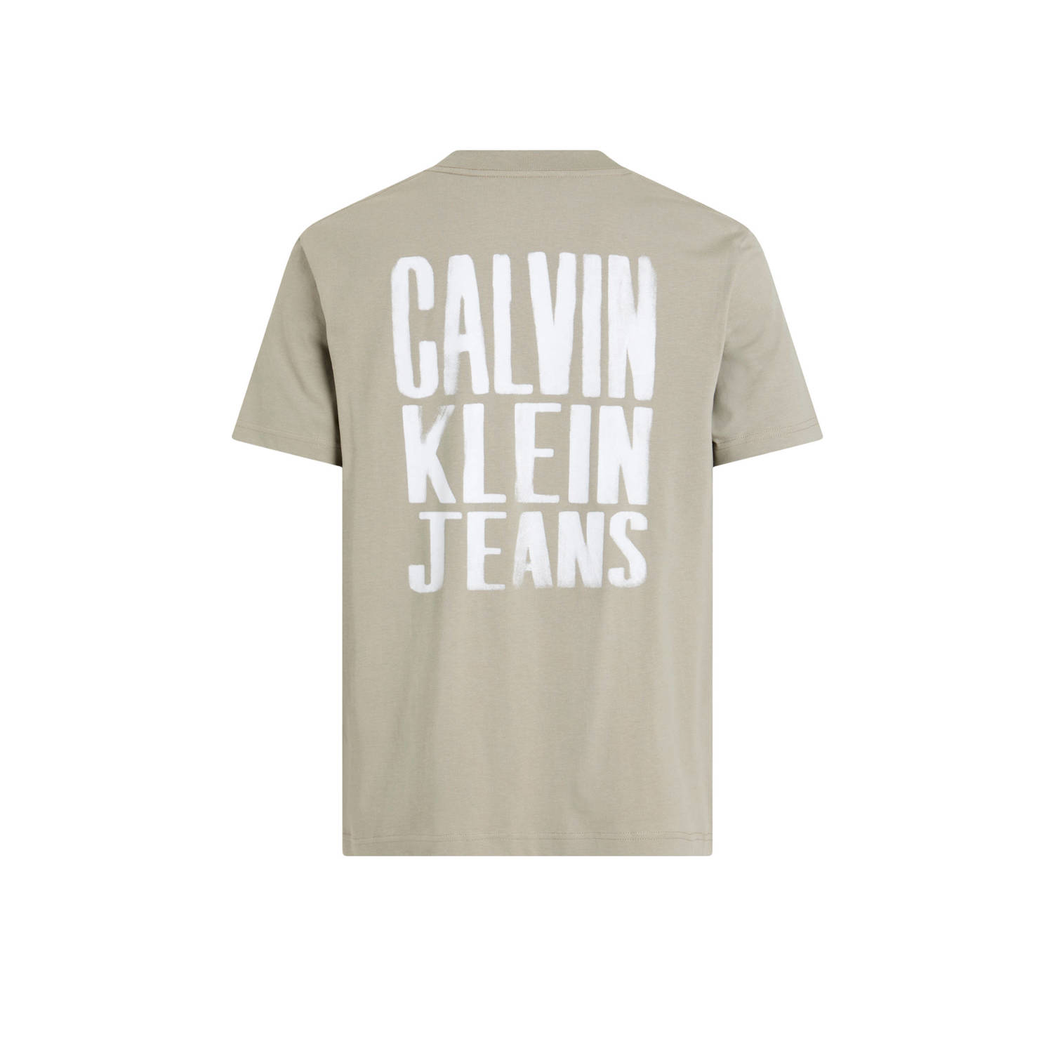 CALVIN KLEIN JEANS T-shirt beige