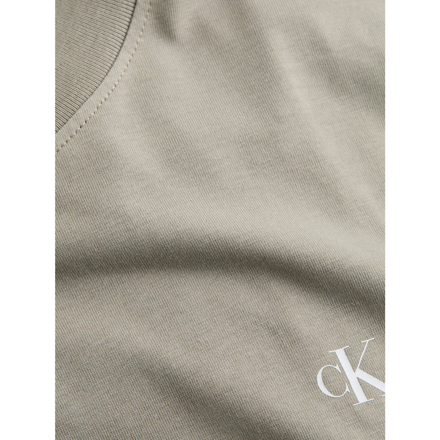 CALVIN KLEIN JEANS T-shirt beige