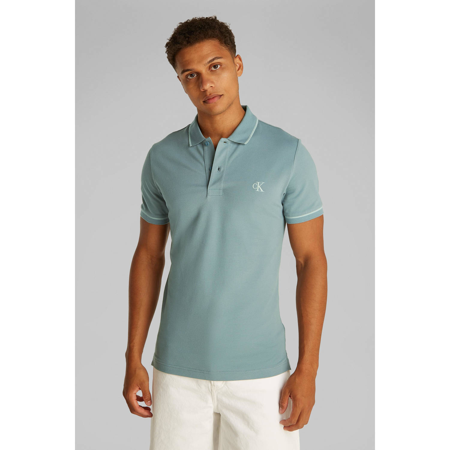 Calvin Klein Poloshirt TIPPING SLIM POLO
