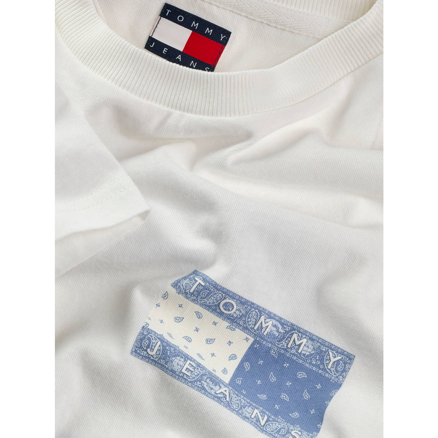 Tommy Jeans T-shirt ecru