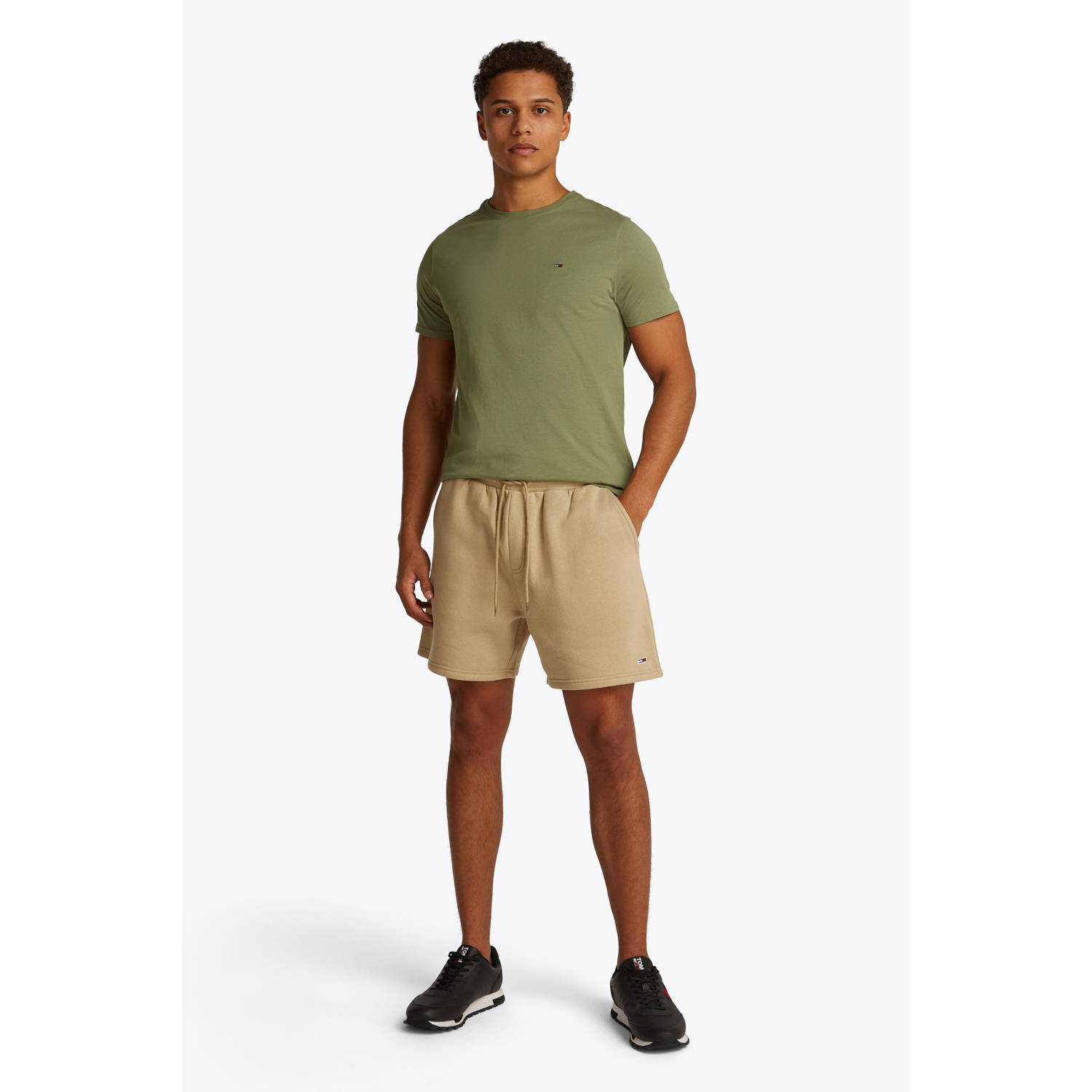 Tommy Jeans regular sweatshort beige