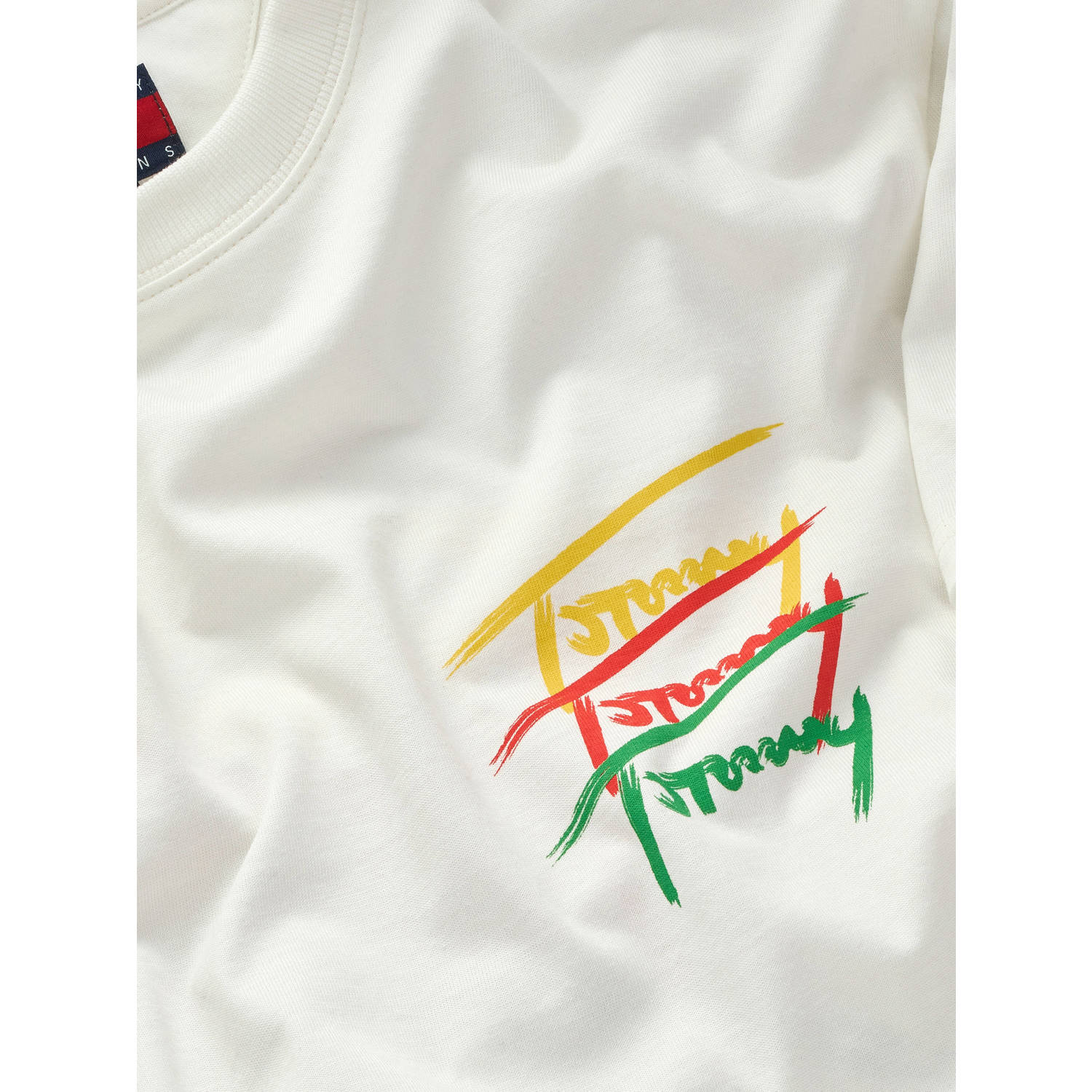 Tommy Jeans T-shirt ecru