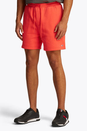regular sweatshort koraalrood