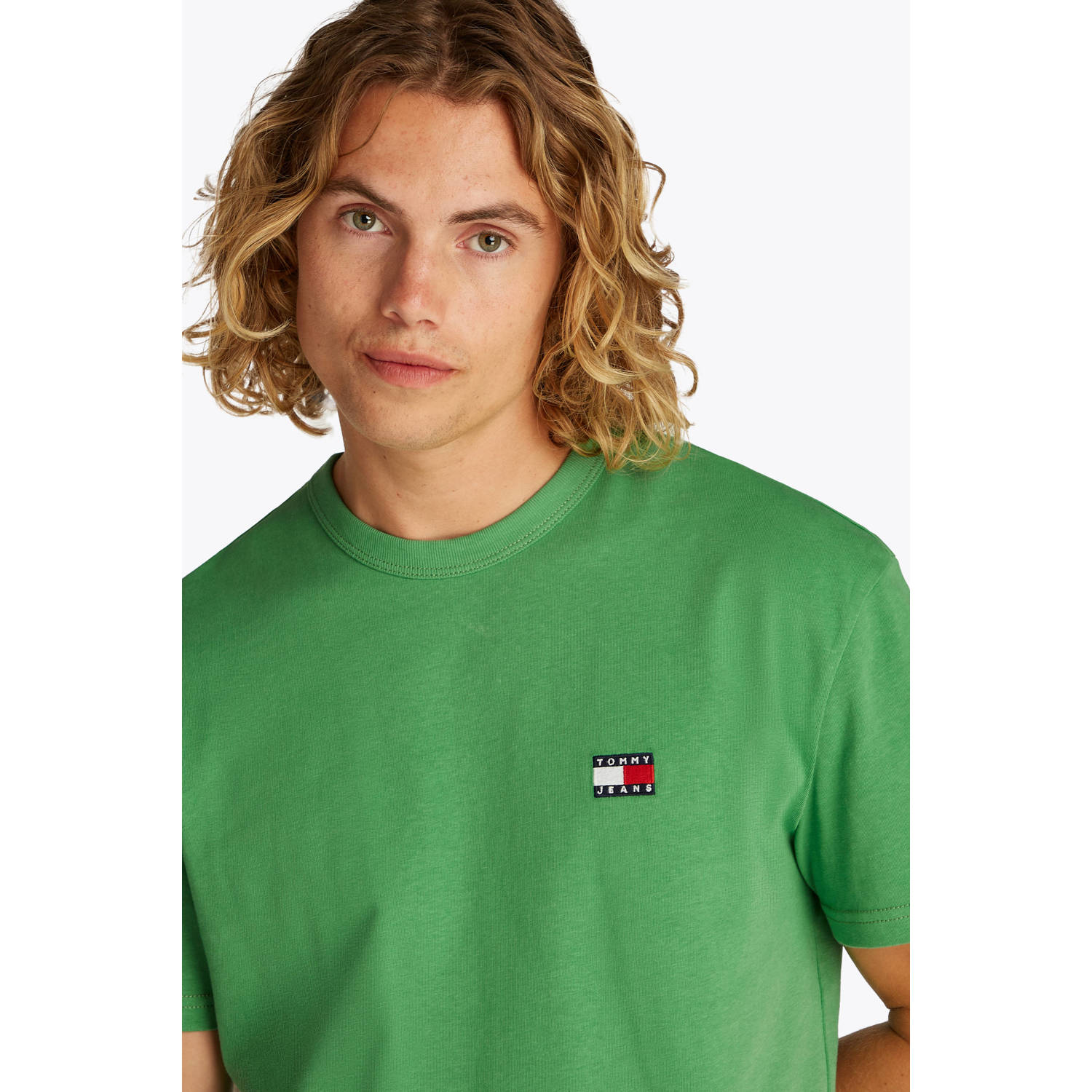 Tommy Jeans T-shirt groen