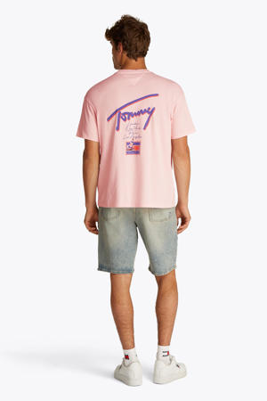 regular T-shirt lichtroze