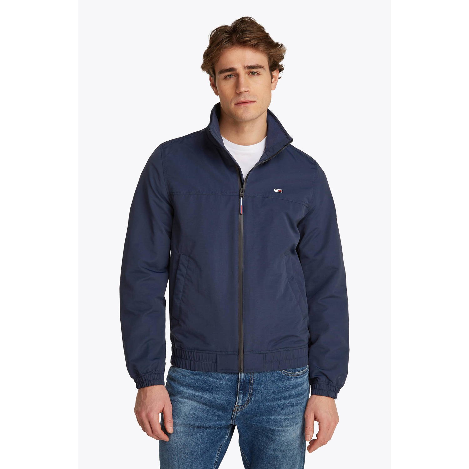 TOMMY JEANS Heren Jassen Tjm Essential Casual Bomber Donkerblauw