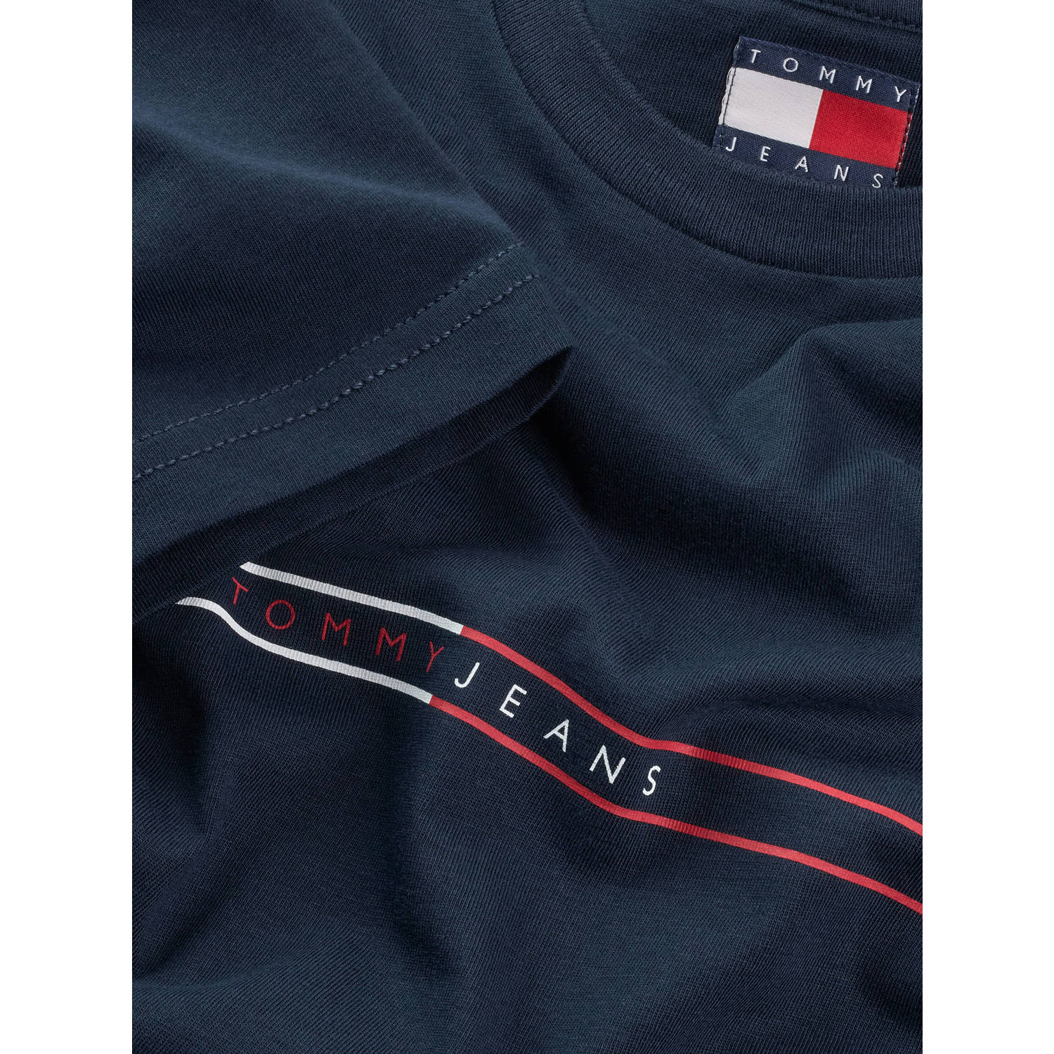 Tommy Jeans T-shirt donkerblauw