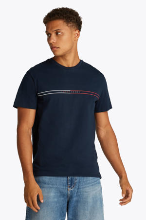 T-shirt donkerblauw
