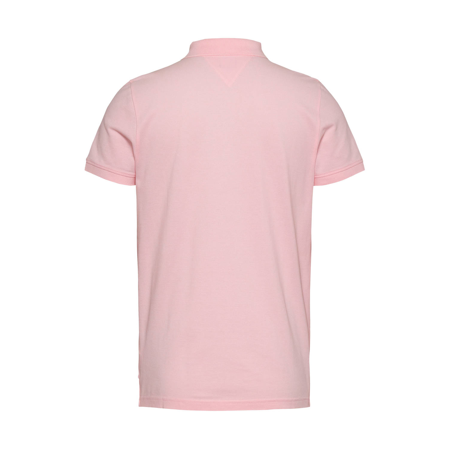 Tommy Jeans slim polo roze