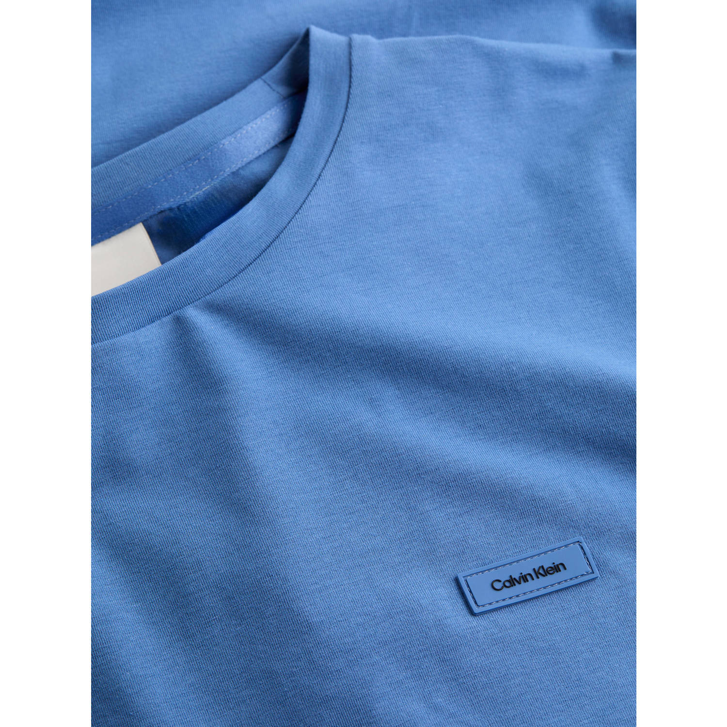 Calvin Klein slim fit T-shirt dutch blue