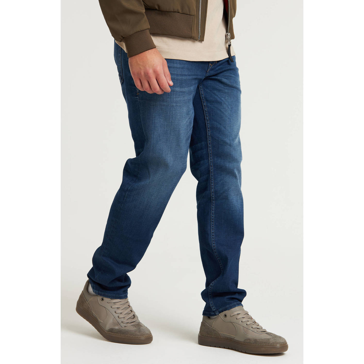 CHASIN' Iron Abel regular fit jeans dark blue