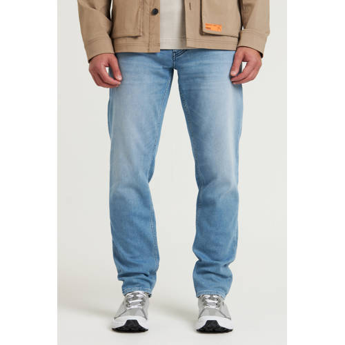 CHASIN' Evan Mido slim fit jeans light blue denim afbeelding
