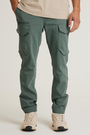 tapered cargo broek groen