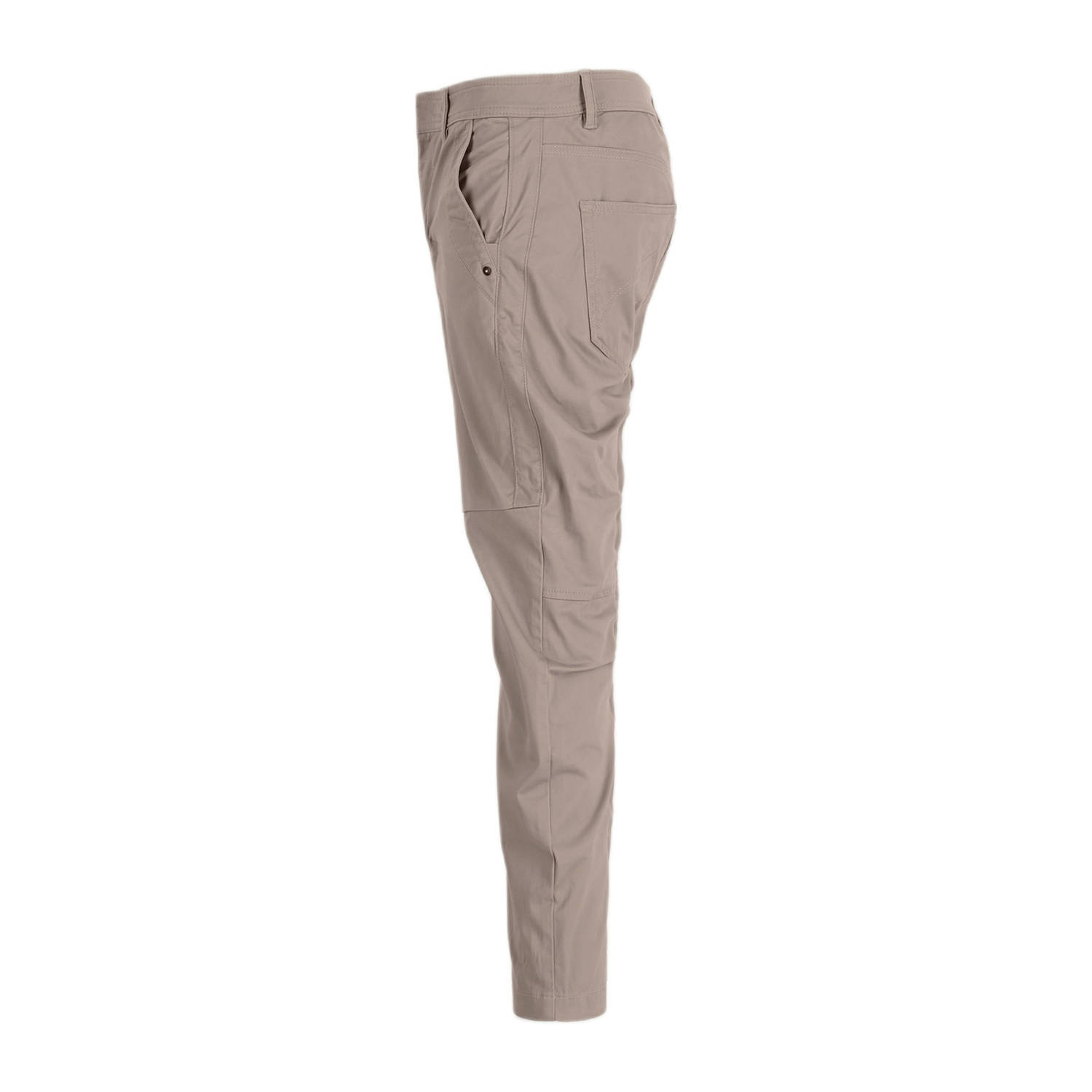 CHASIN' slim broek Resa Magnus taupe