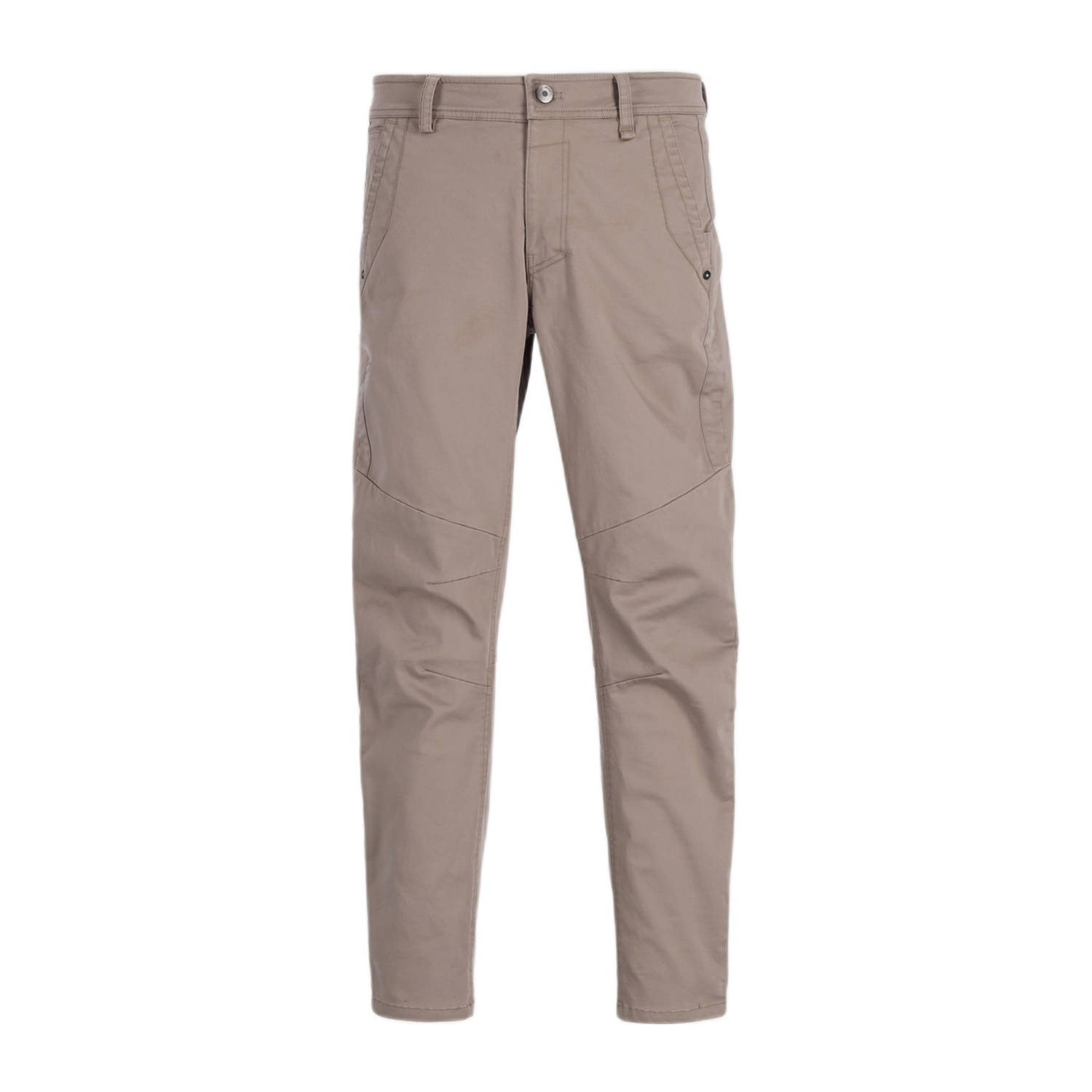 CHASIN' slim broek Resa Magnus taupe