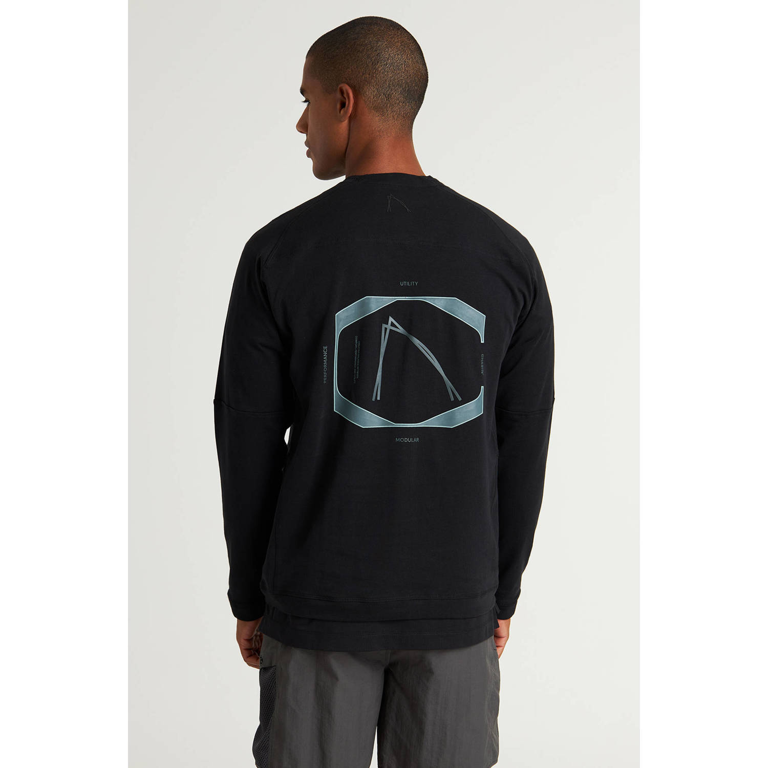 CHASIN' longsleeve zwart