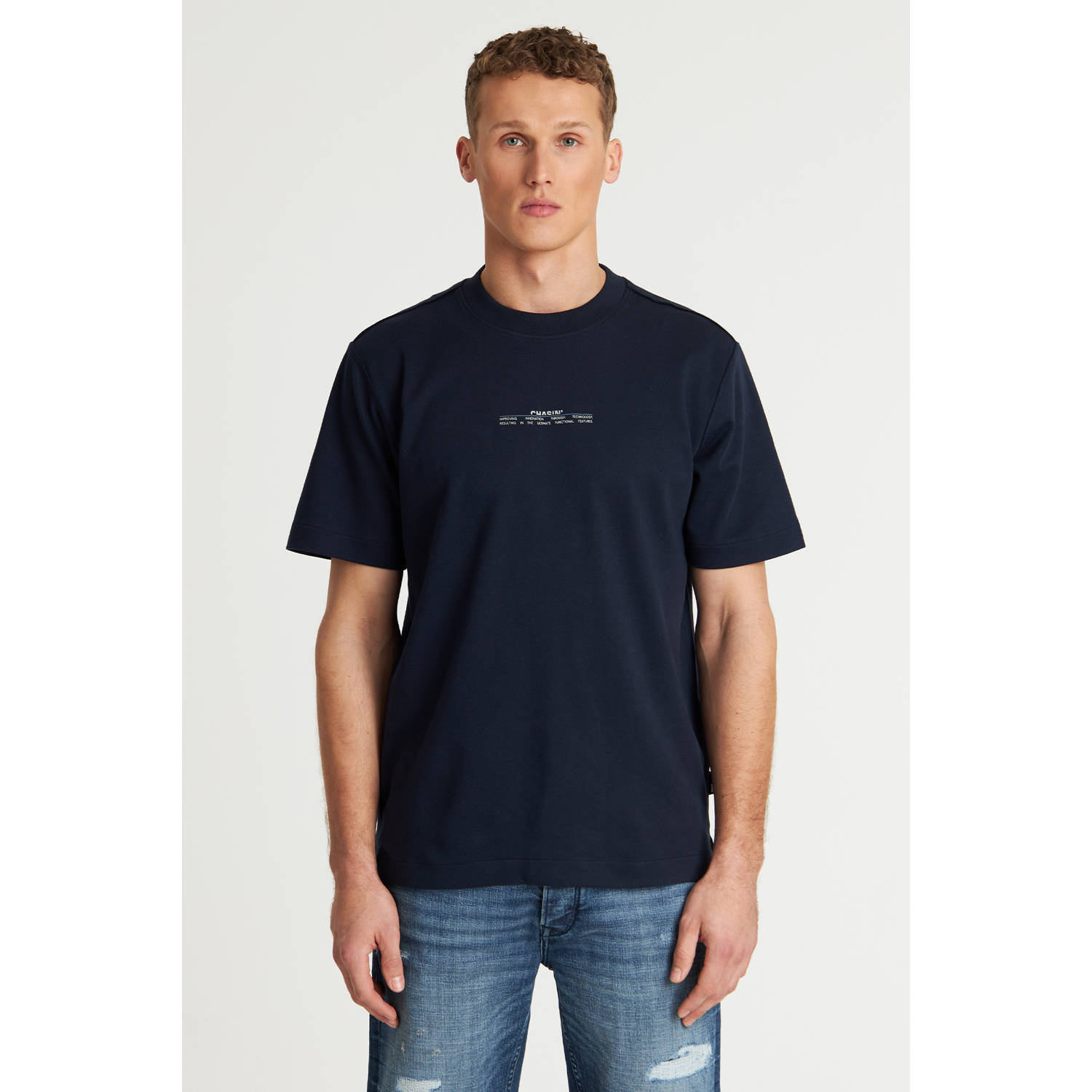 CHASIN' T-shirt donkerblauw