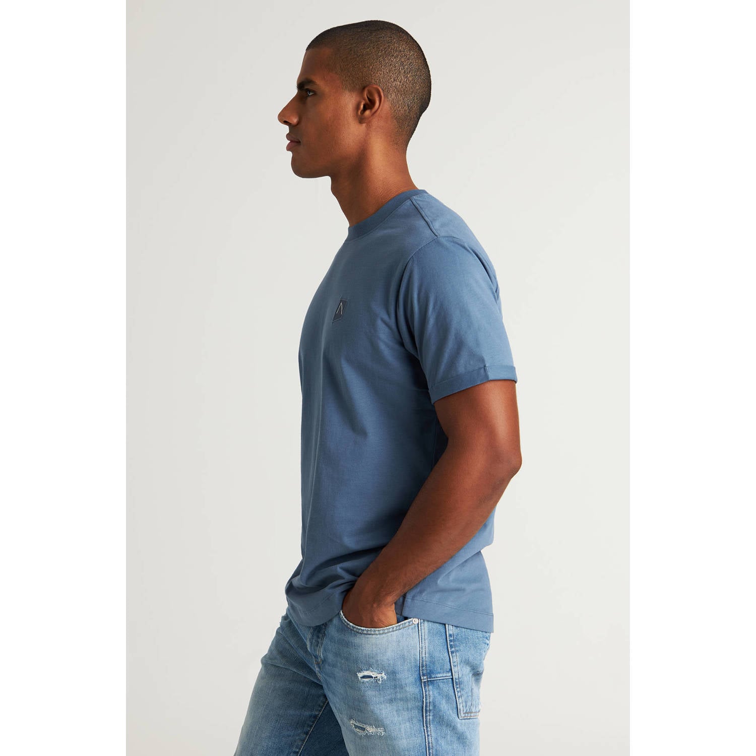 CHASIN' T-shirt blauw