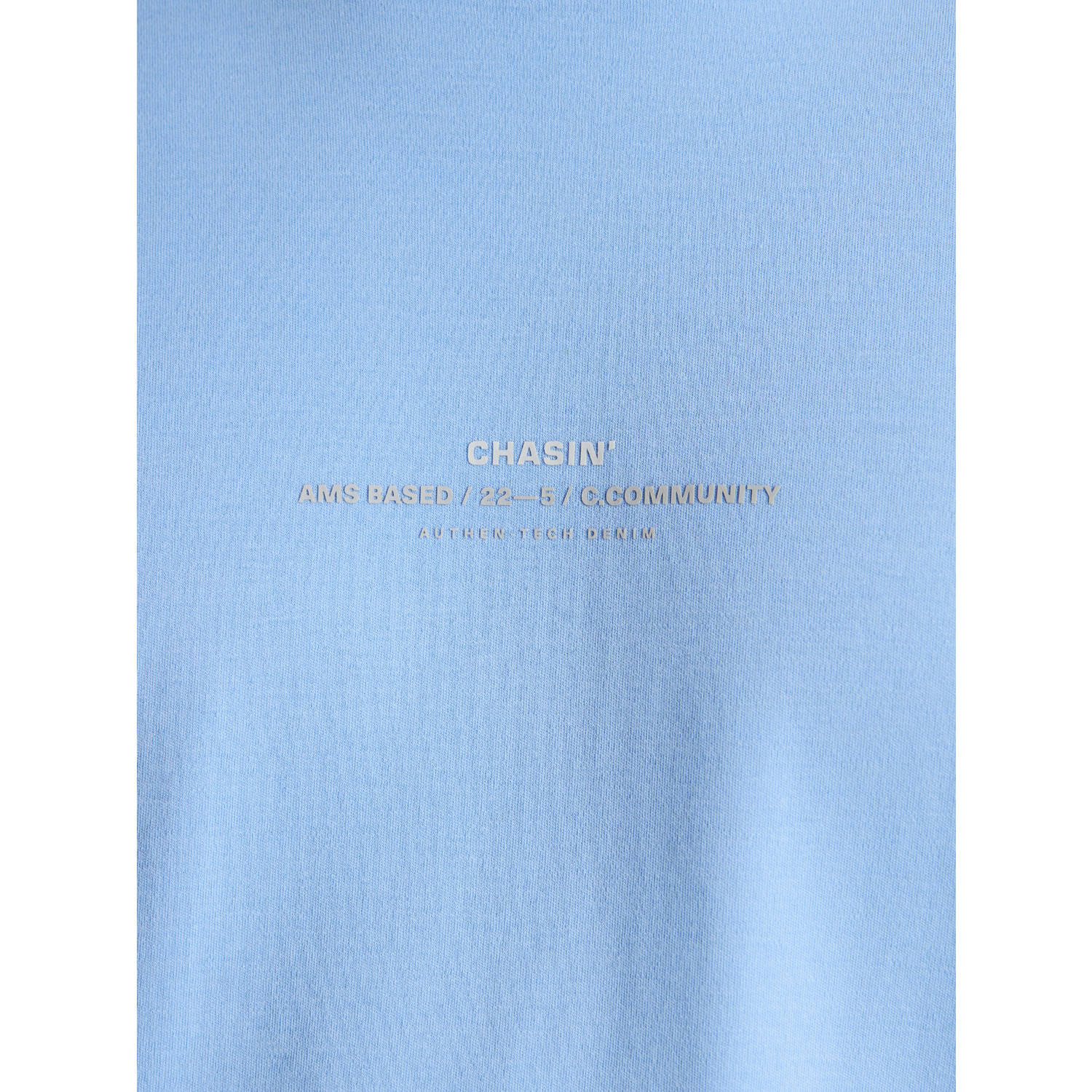 CHASIN' T-shirt blauw