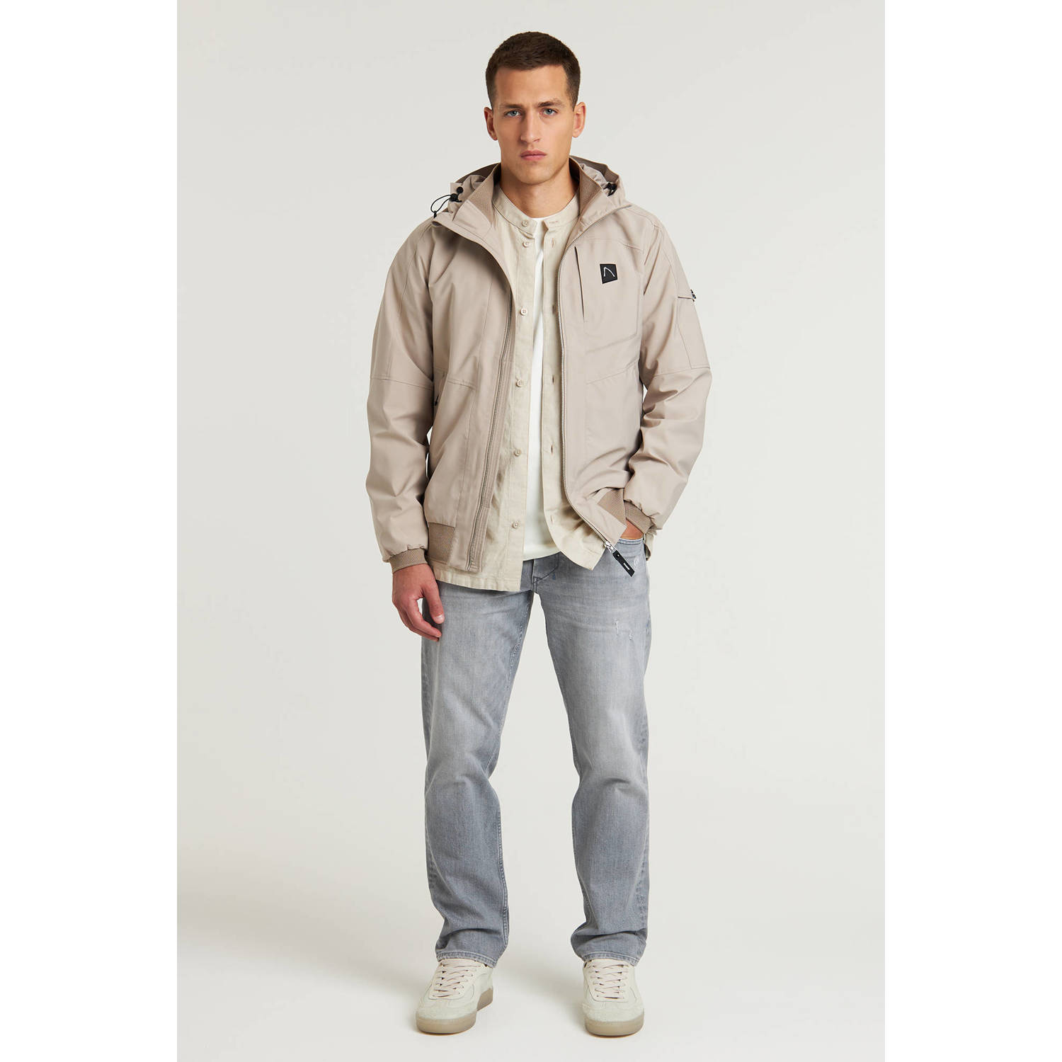 CHASIN' zomerjas beige