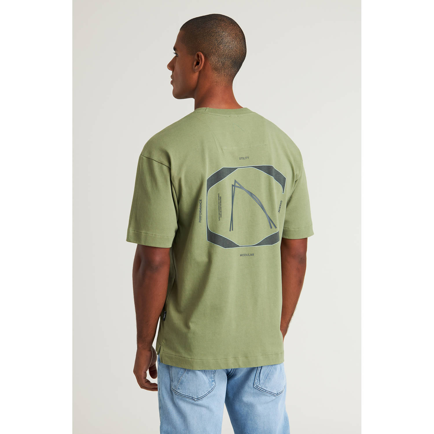 CHASIN' T-shirt groen