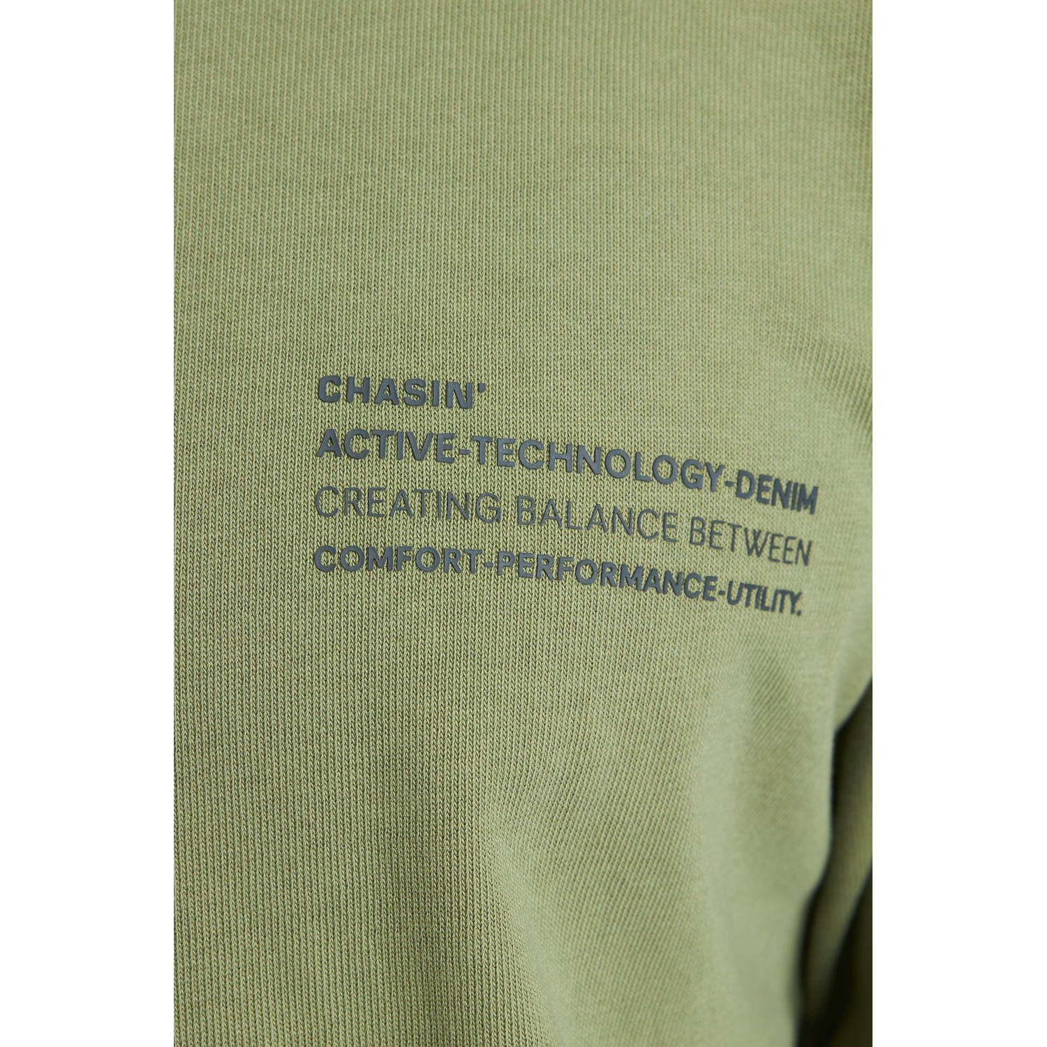 CHASIN' T-shirt groen