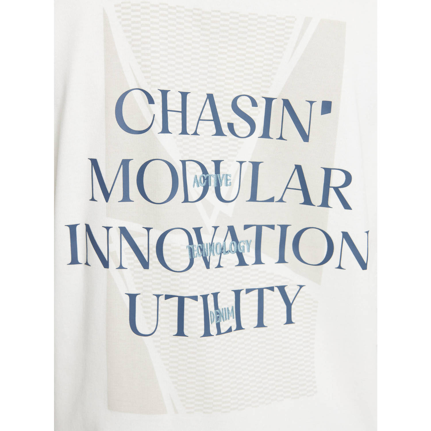 CHASIN' T-shirt ecru