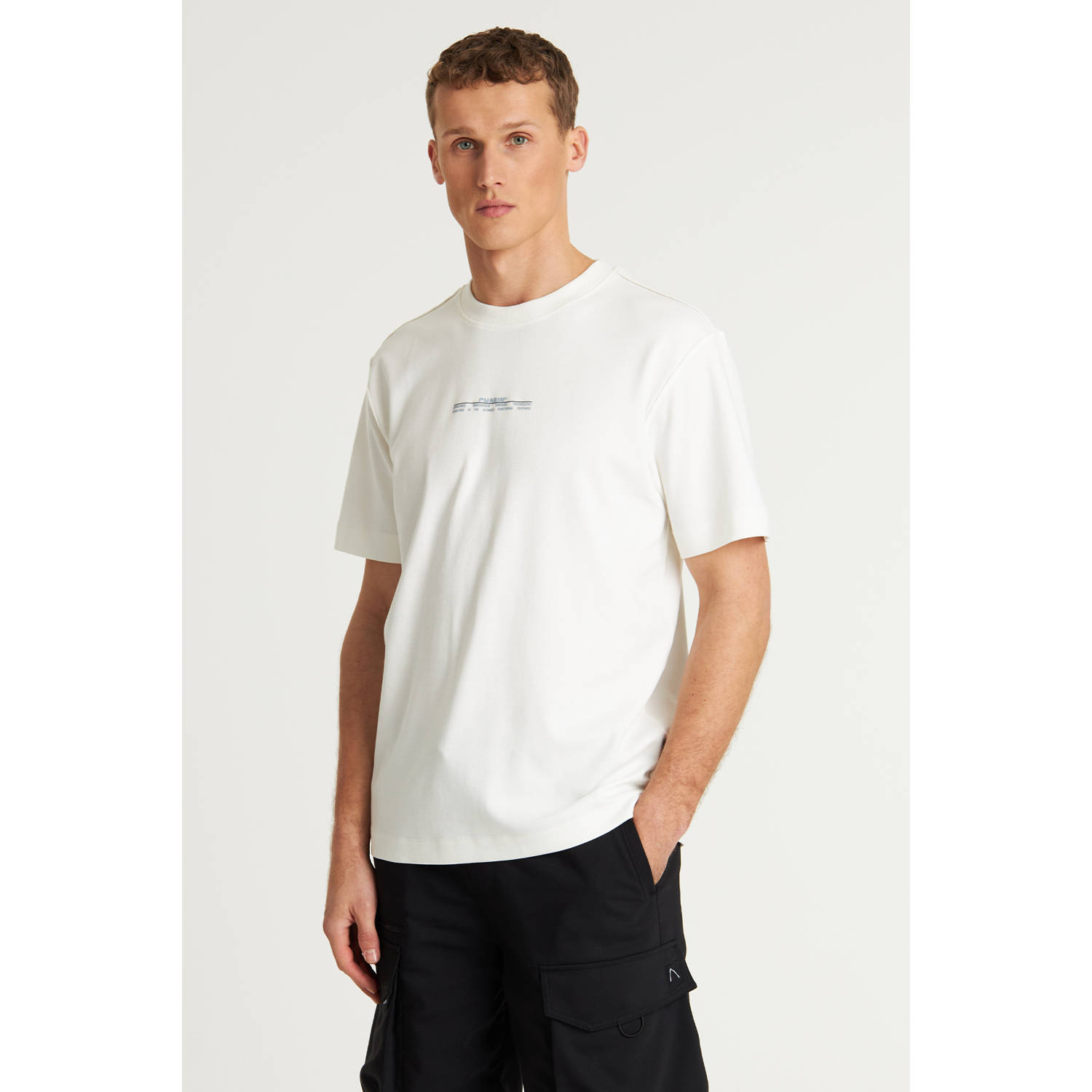 CHASIN' T-shirt ecru
