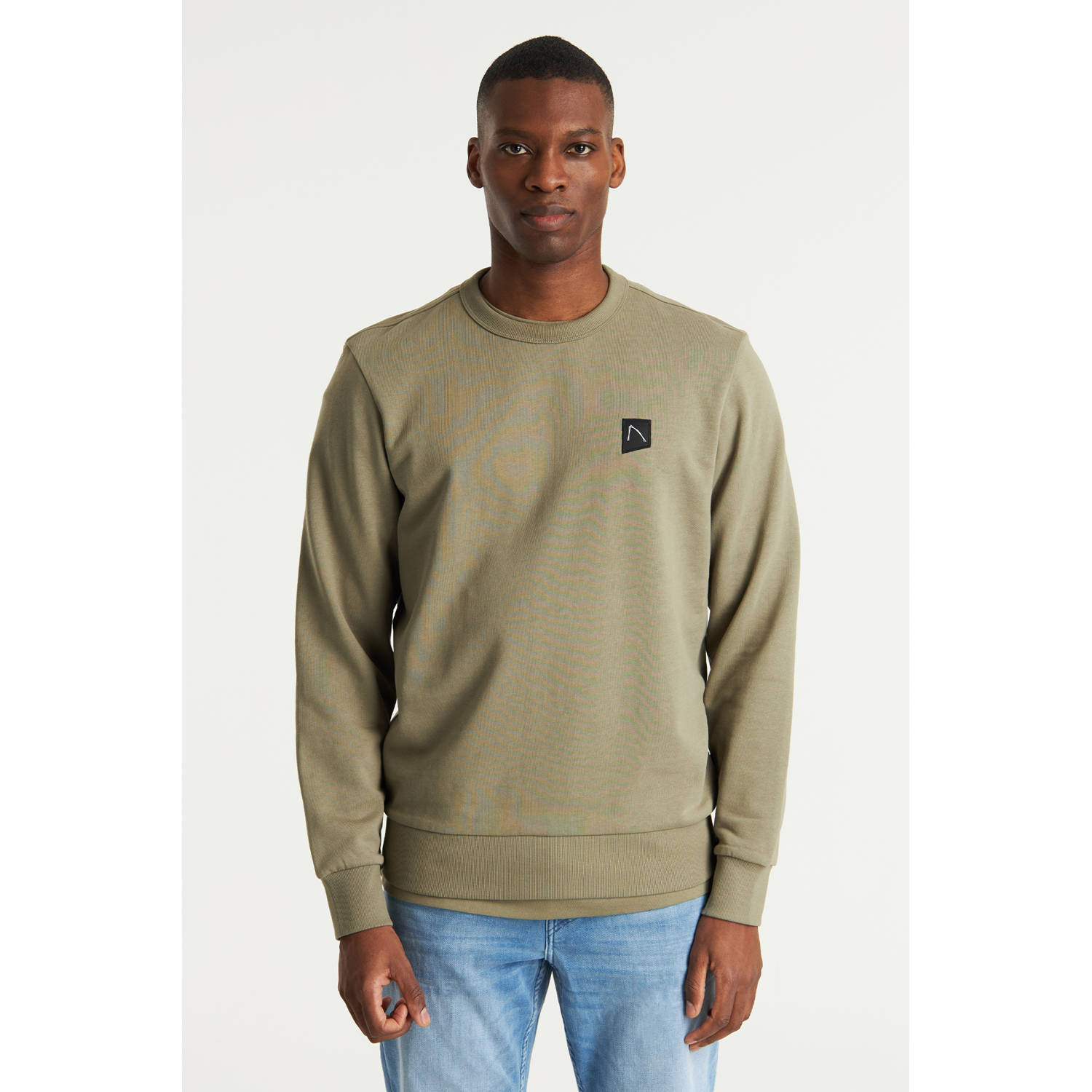 CHASIN' sweater groen