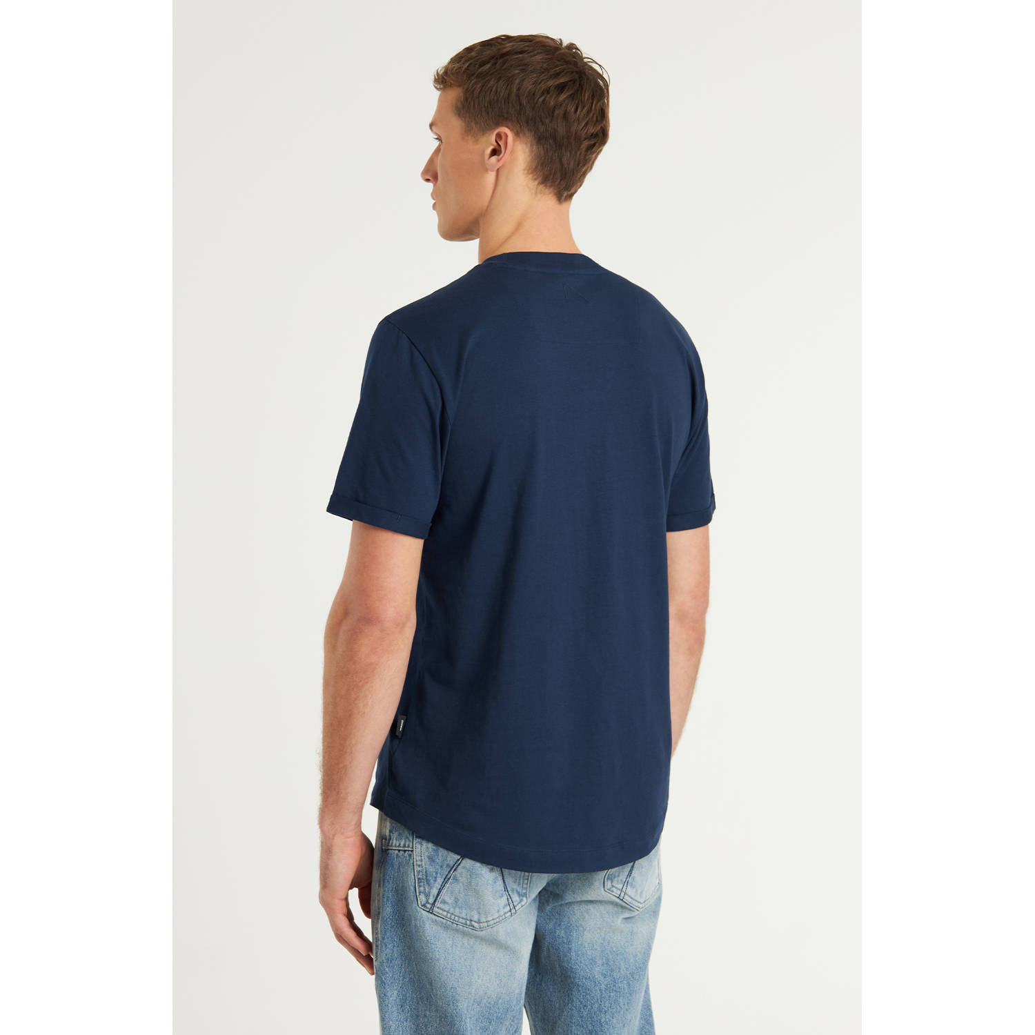 CHASIN' oversized t-shirt BRO dark navy