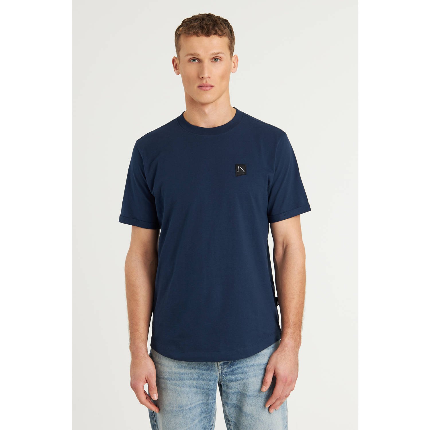 CHASIN' oversized t-shirt BRO dark navy