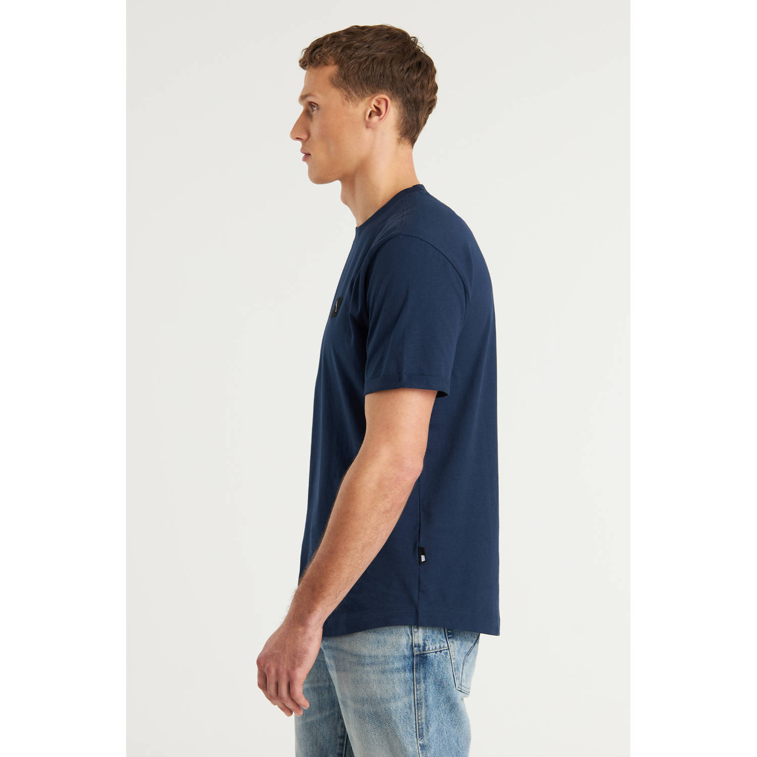 CHASIN' oversized t-shirt BRO dark navy