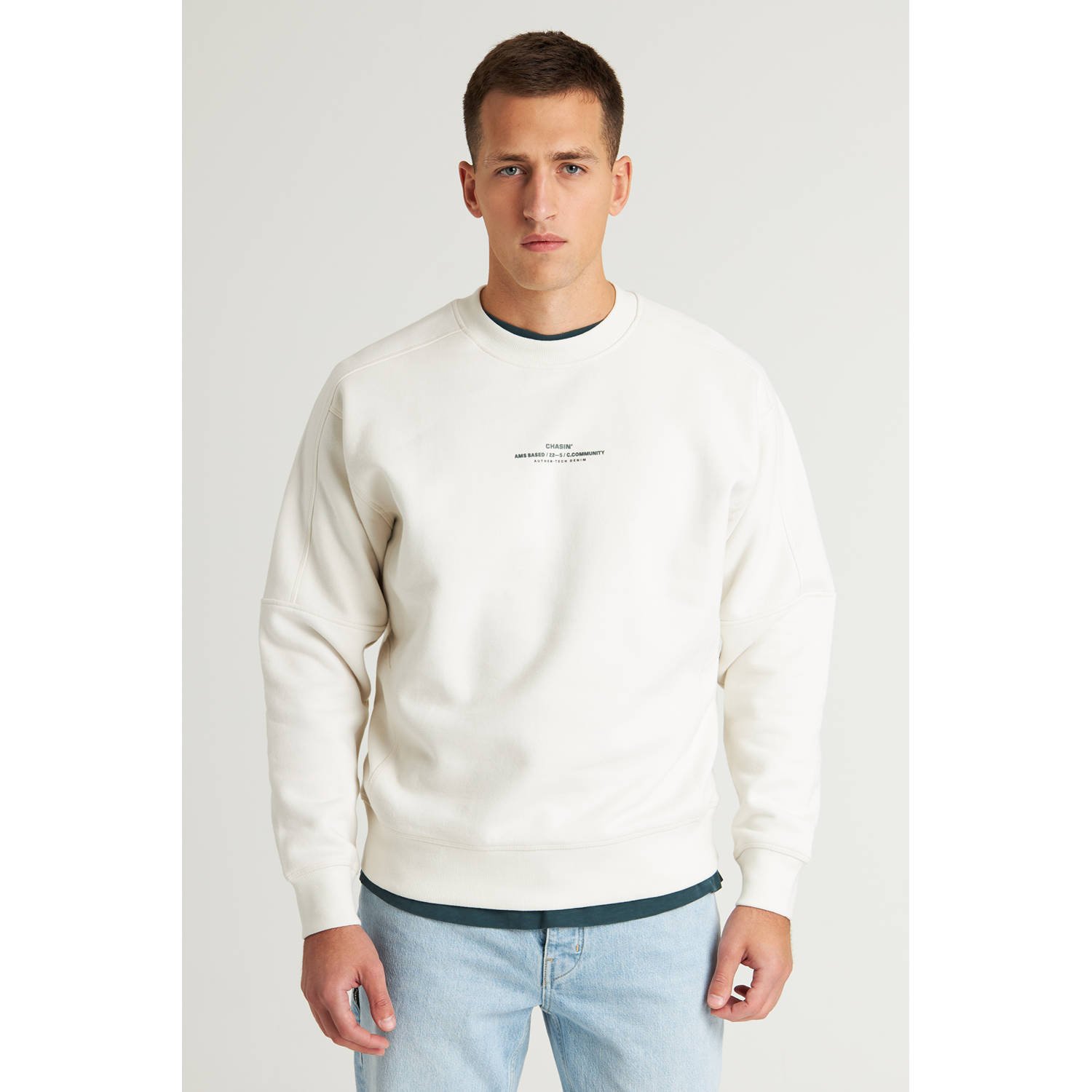 Chasin Stijlvolle Sweatshirt IDO White Heren