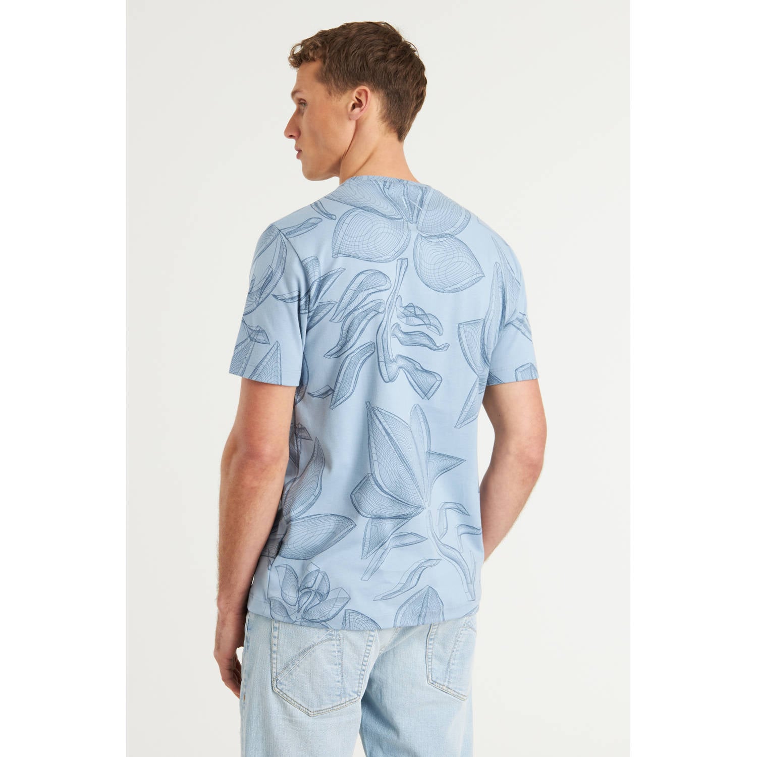 CHASIN' T-shirt blauw