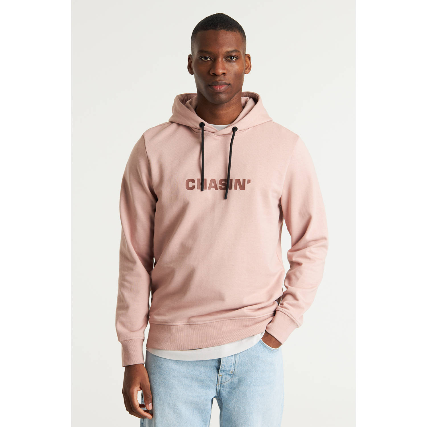 CHASIN' hoodie roze