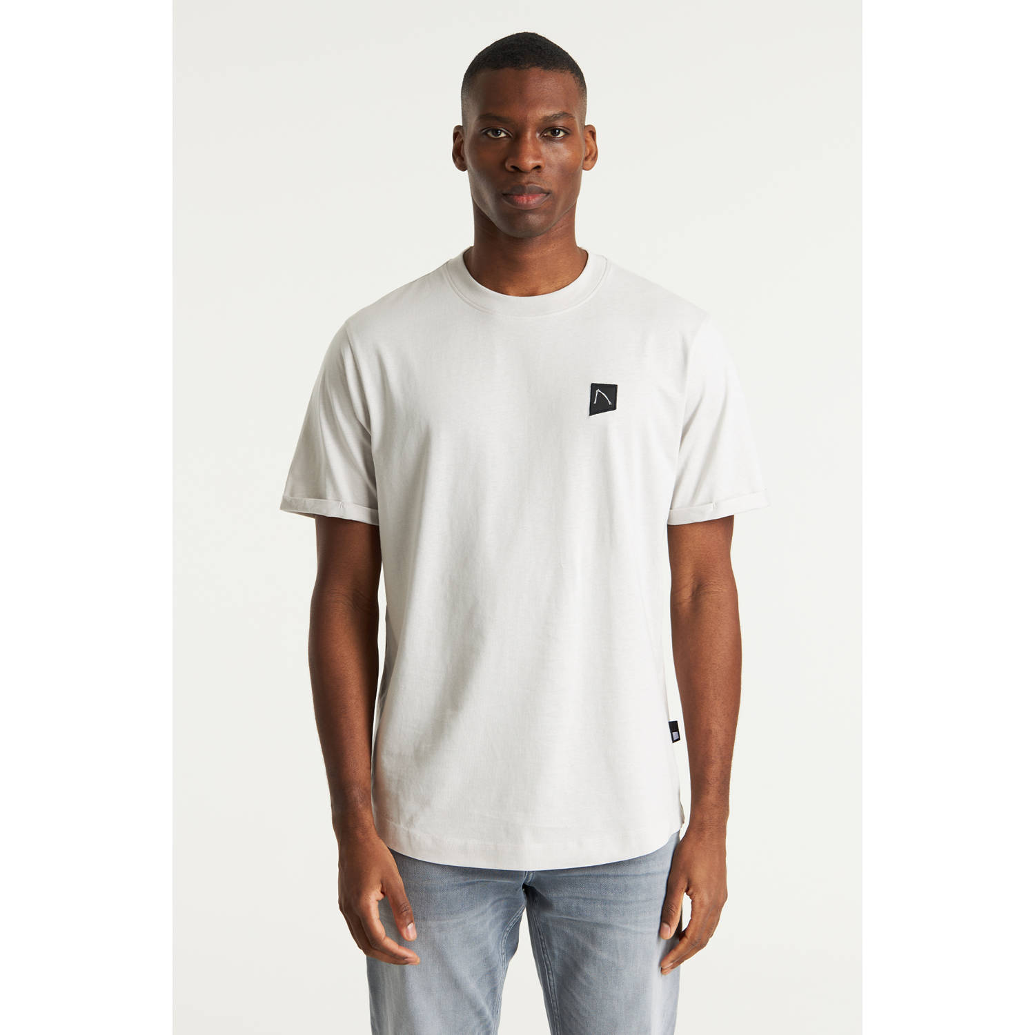 CHASIN' oversized t-shirt BRO light grey