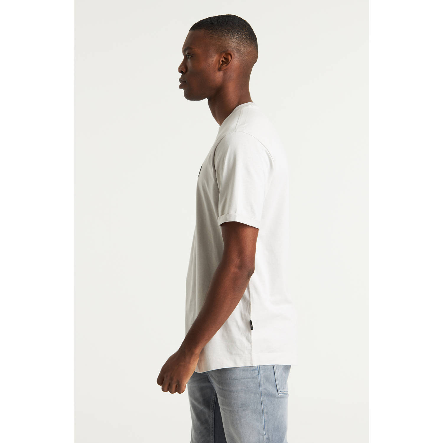 CHASIN' oversized t-shirt BRO light grey
