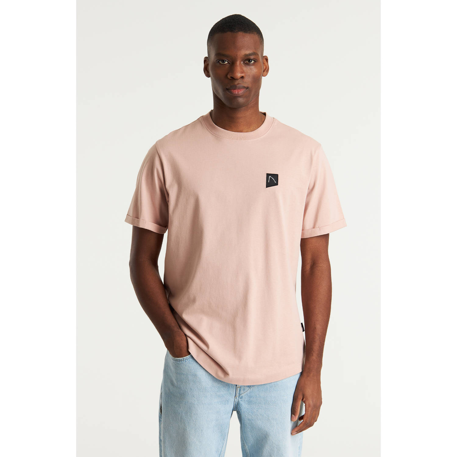 CHASIN' oversized t-shirt BRO pink