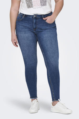 regular waist skinny jeans medium blue denim