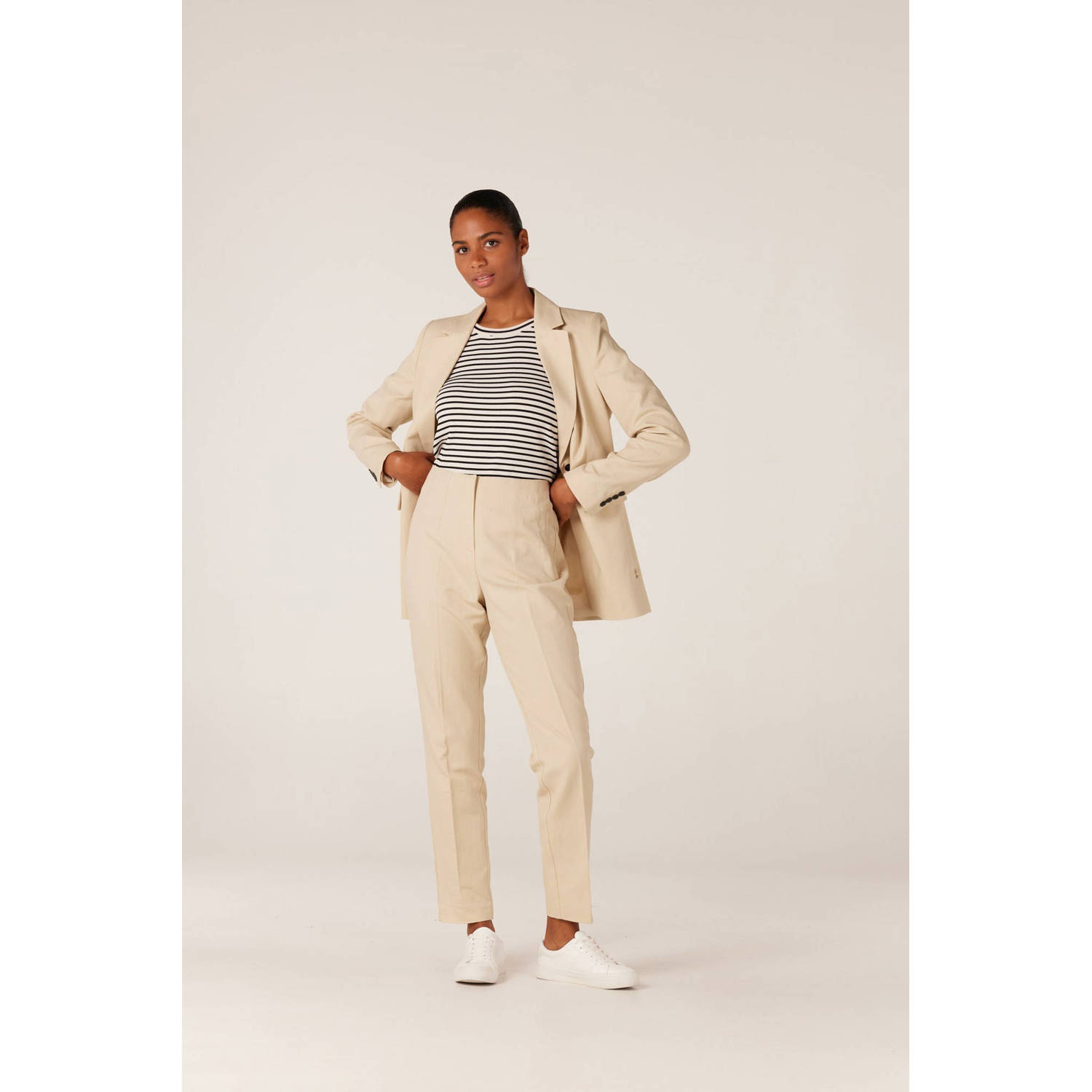 JANSEN Amsterdam top donkerblauw