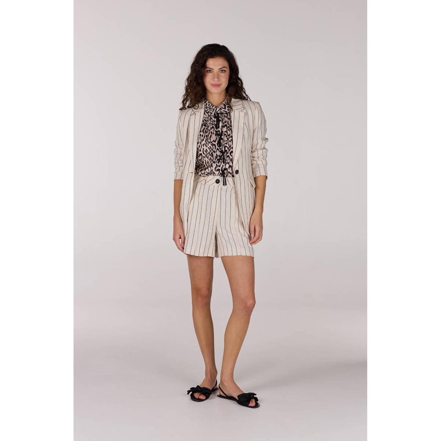 JANSEN Amsterdam regular blazer naturel