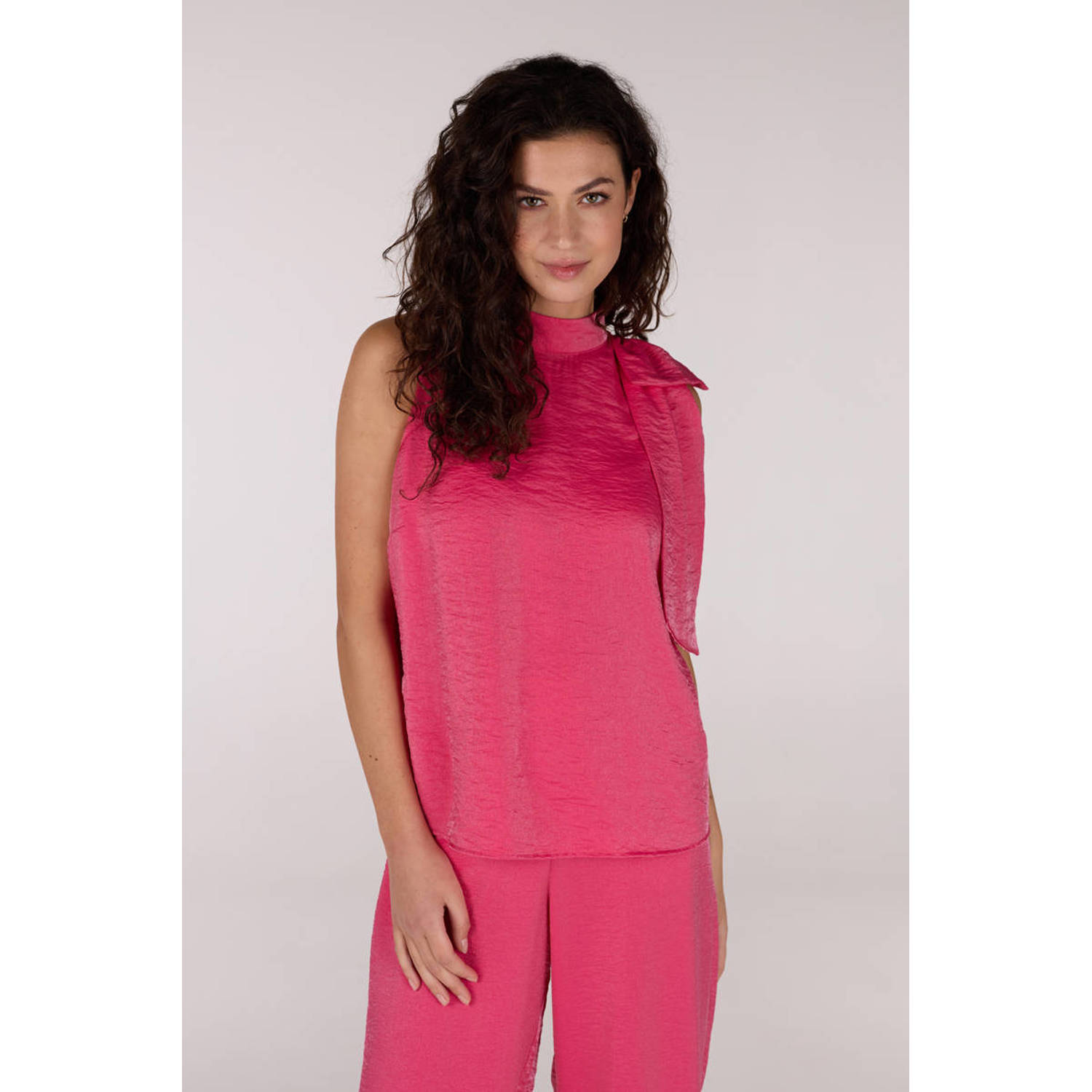JANSEN Amsterdam haltertop roze