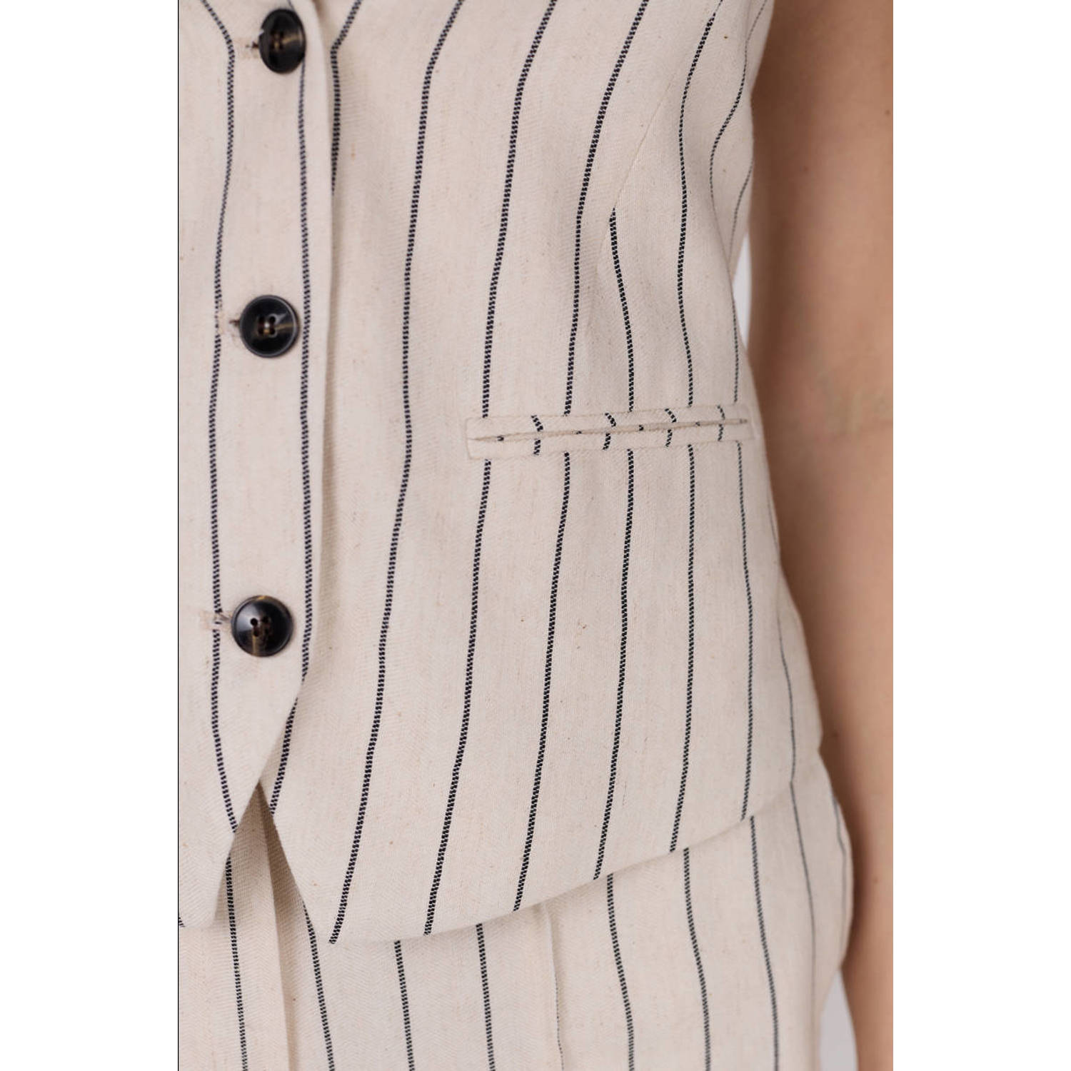 JANSEN Amsterdam gilet naturel