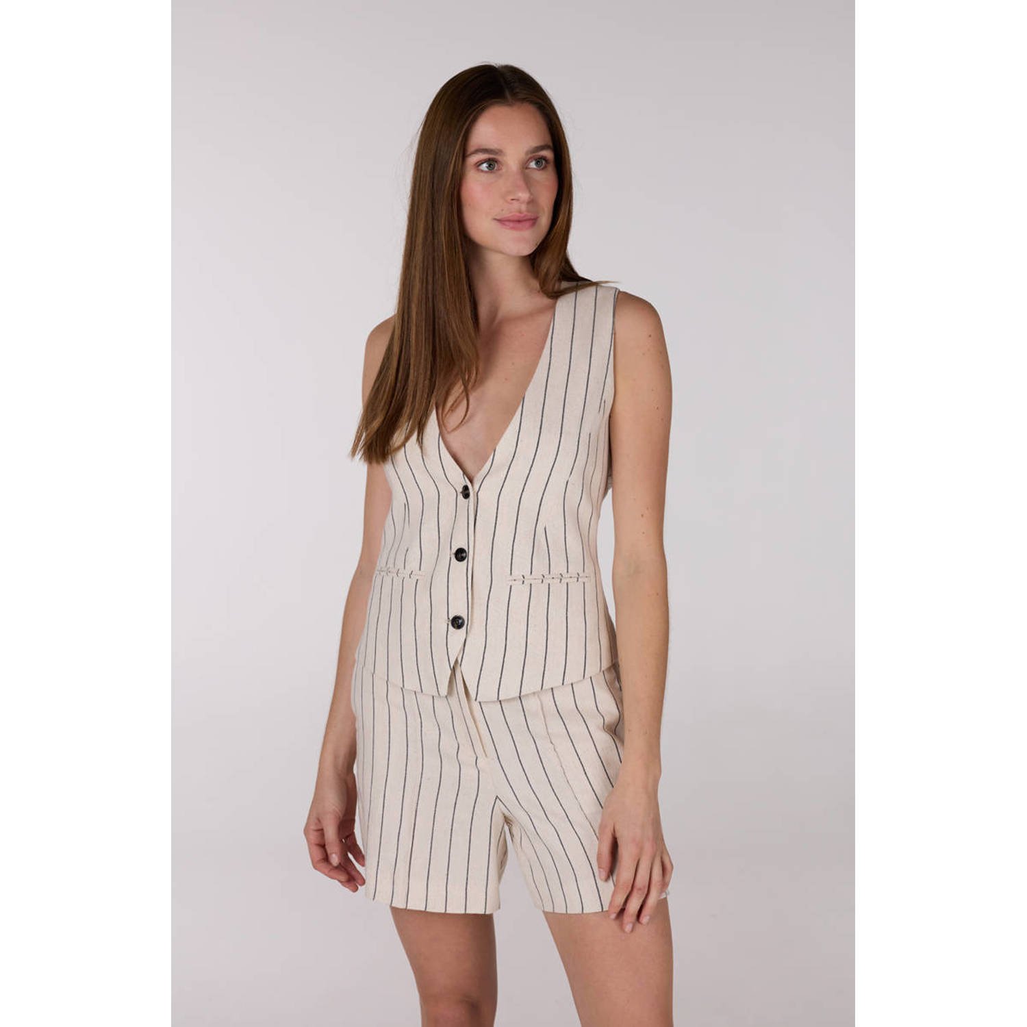 JANSEN Amsterdam gilet naturel