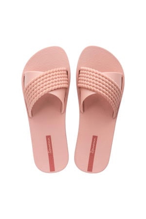 Street slippers lichtroze