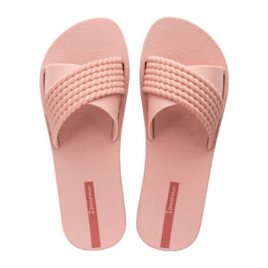 Street slippers lichtroze