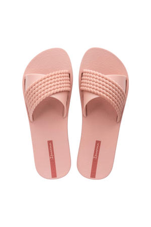 Street slippers lichtroze