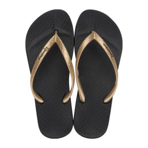teenslippers zwart/goud